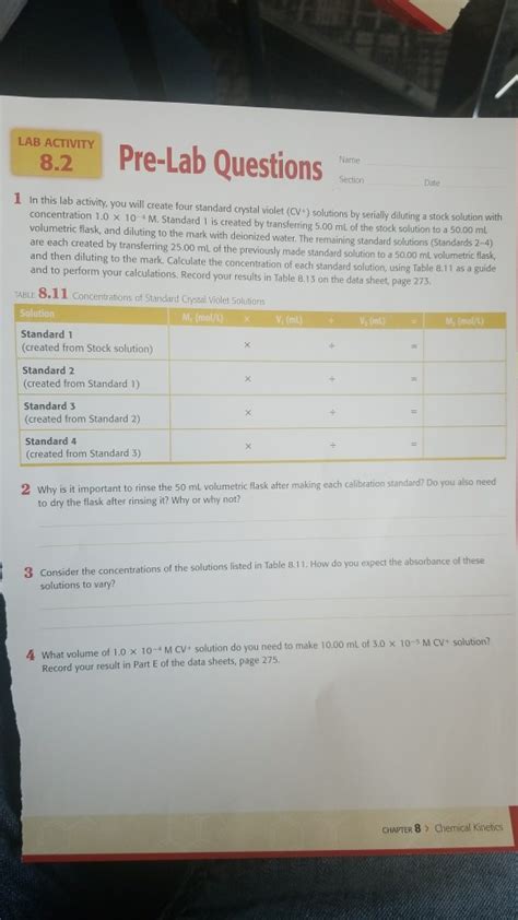 Solved Lab Activity Pre Ab Questions Date In This Lab Chegg