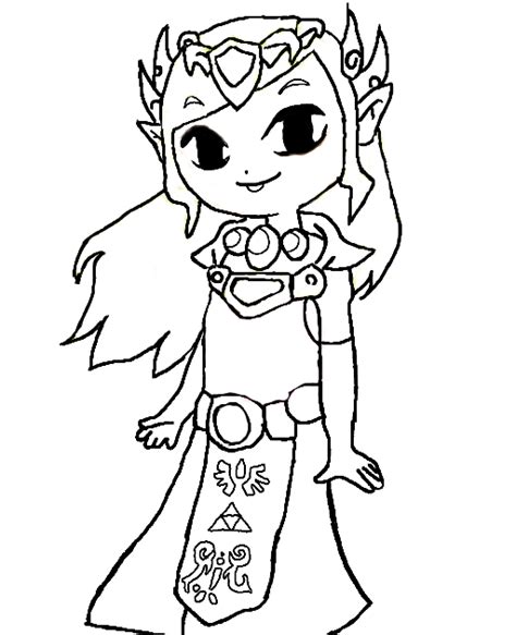 18 Legend Of Zelda Wind Waker Coloring Pages Printable Coloring Pages