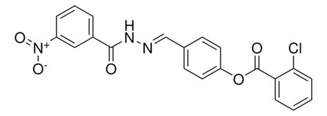 4 2 3 NITROBENZOYL HYDRAZONO METHYL PHENYL 2 CHLOROBENZOATE