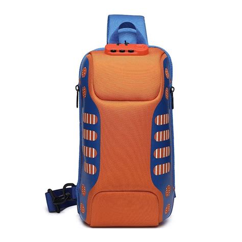 Bolsa Masculina Multifuncional Ozuko Original Usb Esportiva Prova D