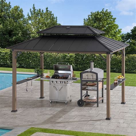 diy grill gazebo 6