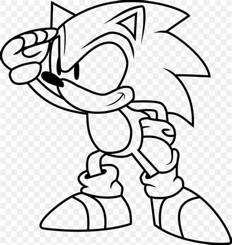 Sonic Svg Black And White