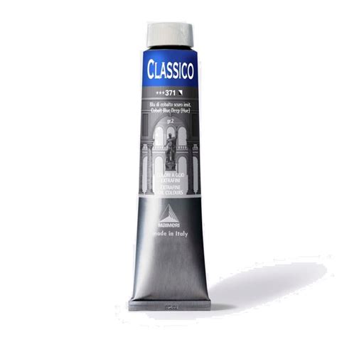 Colori Per Pittura A OLIO MAIMERI 371 CLASSICO BLU COBALTO SCURO IMIT