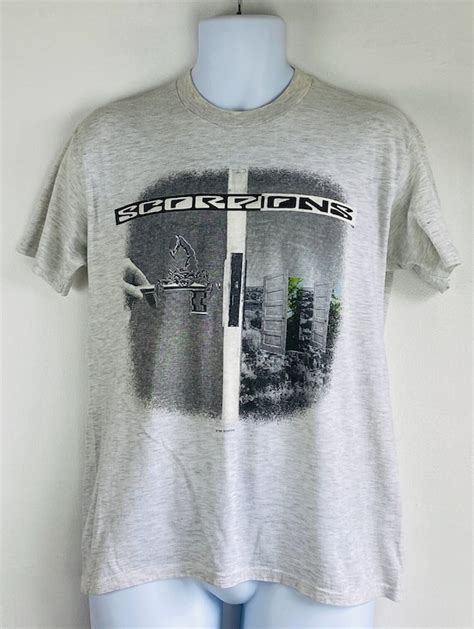 Vintage Scorpions Concert Shirt Gem