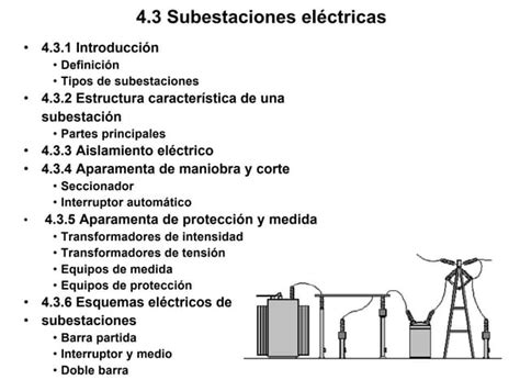 Subestaciones Eléctricas Tipos Partes Y Esquemas Ppt