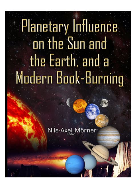 Pdf Planetary Influence On The Sun And The Earth And A Modern Book