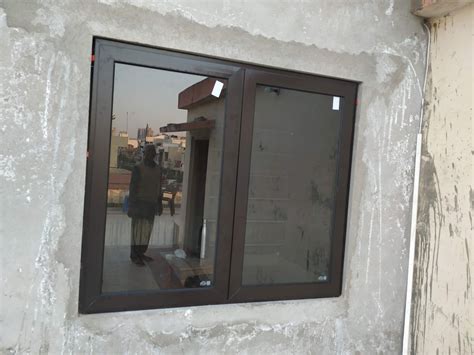 Powder Coated Openable Euro Series Aluminium Casement Windows Size