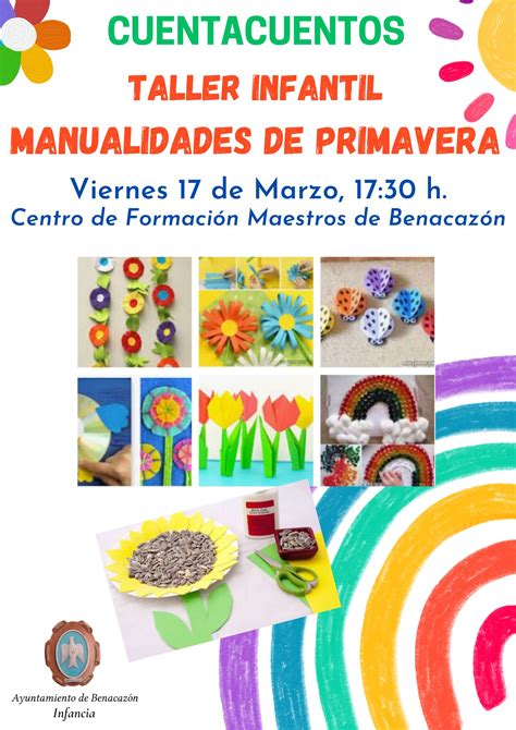 Taller De Manualidades Primaverales En Cuentacuentos