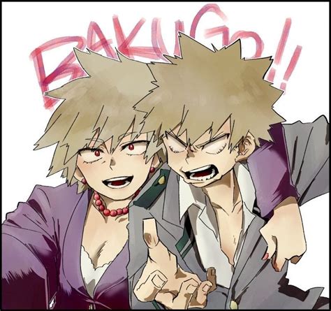 Bakugou Katsuki Mitsuki Bnha Boku No Hero Academia My Hero