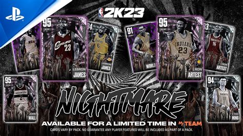 Nba K Nightmare Packs Ps Ps Games Youtube