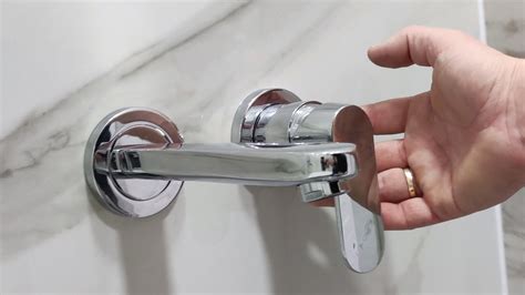 Установка смесителя Grohe с отдельным рычагом включения и выключения ...