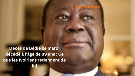 Côte d Ivoire Décès de Henri Konan Bédié Ce que les Ivoiriens