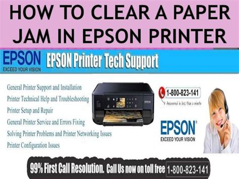 How To Clear A Paper Jam In Epson Printer