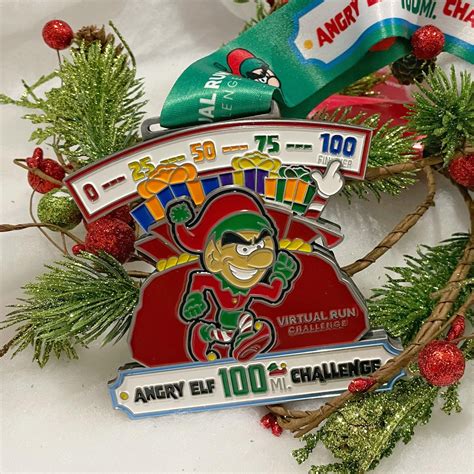 Virtual Challenge | Angry Elf Challenge (100mi) | Challenge in Motion™