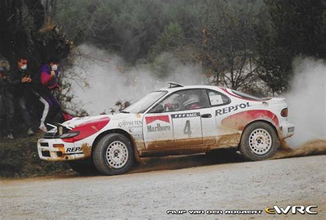 Sainz Carlos Moya Luis Toyota Celica Turbo 4WD ST185 Rallye De