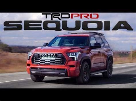 Toyota Sequoia TRD Pro Powerful Off Road Truck Review Features