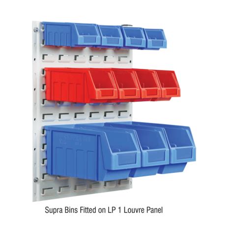 Louvre Panels And Stands And Trolley For Hanging Bins Supra