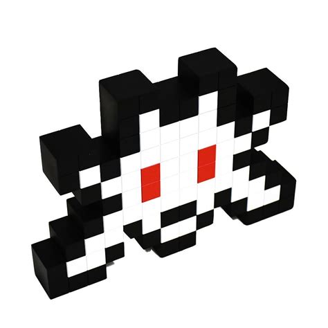 Invader Invader 3d Little Big Space Sculpture For Sale At 1stdibs