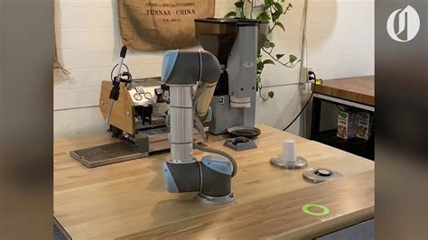 Robotic Barista Debuts At Portland Coffee Shop Youtube