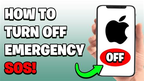 How To Turn Off Emergency SOS On IPhone How To Turn Off SOS On