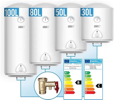 Aquamarin Chauffe Eau Lectrique R Servoir Avec Capacit De