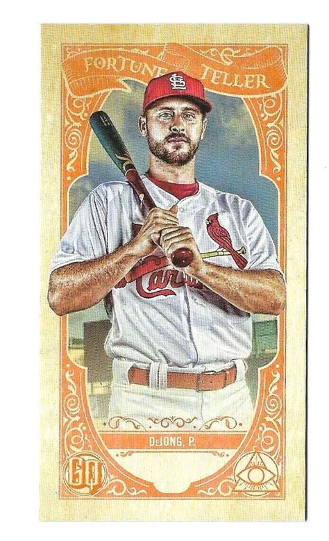 Paul Dejong Topps Gypsy Queen Fortune Teller Ftm St Louis