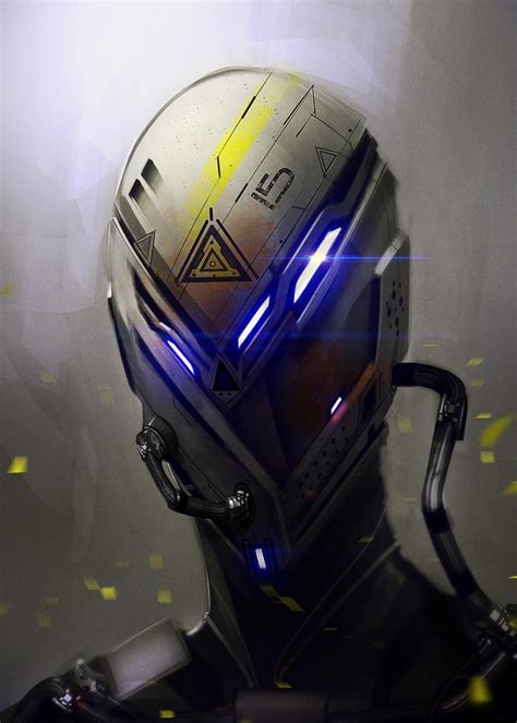 By Tonatiuh Ocampo Sci Fi Concept Art Futuristic Helmet Concept Art