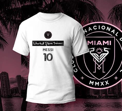 Plantillas Remeras Messi Inter Miami Sublimar Camisetas Diseños 5