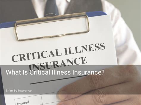 What Is Critical Illness Insurance