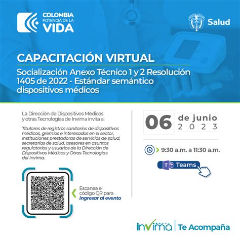 Invima On Twitter InvimaEventos Este 06 De Junio Invimacolombia