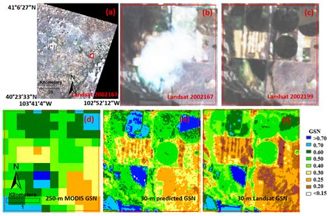 Remote Sensing Free Full Text Downscaling M Modis Growing