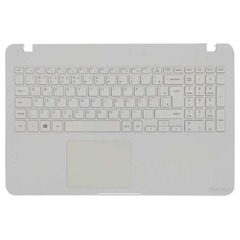 Teclado Samsung Essentials E30 NP350XAA KF4BR Branco