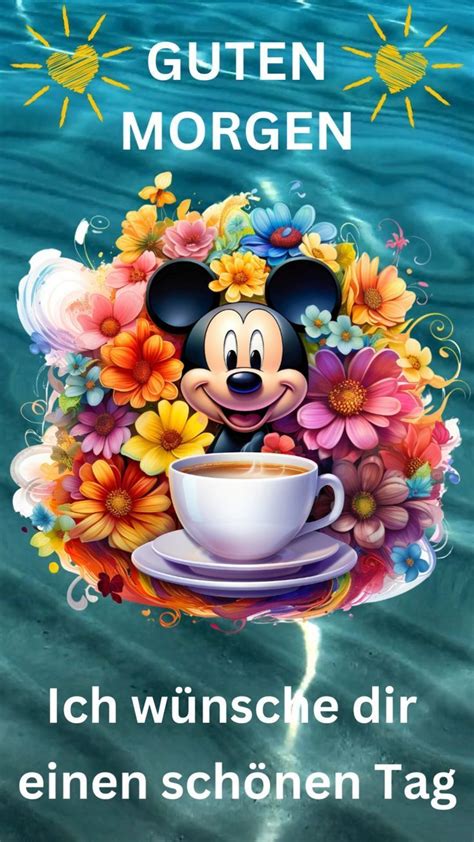 Guten Morgen Micky Maus Tasse Kaffee Disney Schönen Tag Video