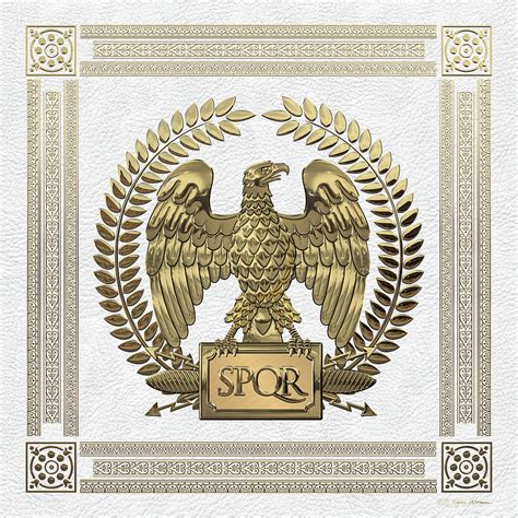 Roman Eagle Standard Art