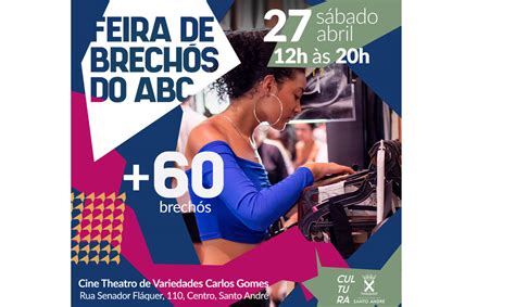 Feira de Brechós do ABC volta ao Cine Theatro Carlos Gomes neste sábado