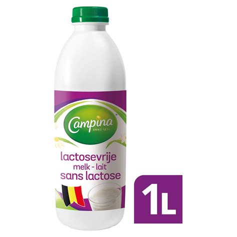 Campina Lactosevrije Halfvolle Melk 1 L Carrefour Site