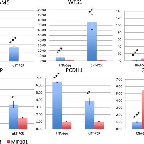 Validation Of Rna Seq Results Was Performed By Qrt Pcr Analysis On