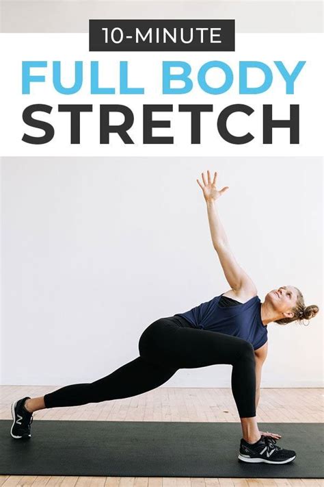 Minute Full Body Stretch Routine Video Nourish Move Love Full