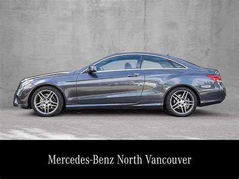 Pre Owned 2014 Mercedes Benz E Class E350 2 Door Coupe In North Vancouver Nb2164197a Mercedes