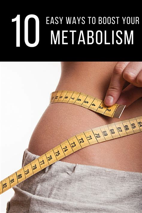 10 Simple Ways To Boost Your Metabolism