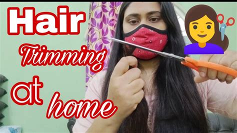 How To Trim Hair At Home Trimming Hair Easy Steps Shyiiigirl