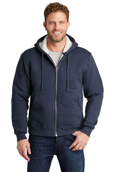 CornerStone Heavyweight Sherpa Lined Hooded Fleece Jacket Product