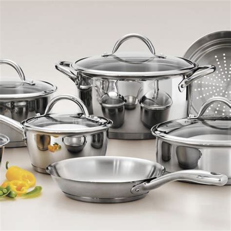 Tramontina Piece Gourmet Tri Ply Base Cookware Set