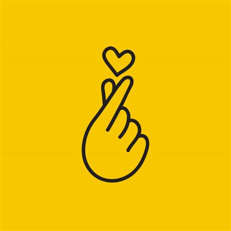 Korean Finger Heart Illustrations Royalty Free Vector Graphics And Clip Art Istock