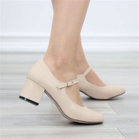 Shoes Nude Block Heel Vintage Rockabilly Style Pumps Poshmark