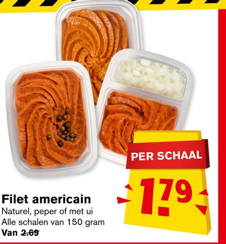 Filet Americain Folder Aanbieding Bij Hoogvliet Details