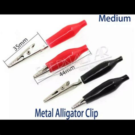 Jual Penjepit Buaya Jepit Jepitan Capit Buaya Aki Alligator Clip Kab