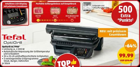 Tefal Optigrill Gc P Angebot Bei Penny