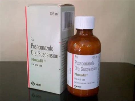 Noxafil Posaconazole Oral Suspension Syrup at Rs 14500 bottle ओरल