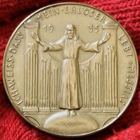 Germany Deutschland Karl G Tz Medaille Bronzemedaille Bayer